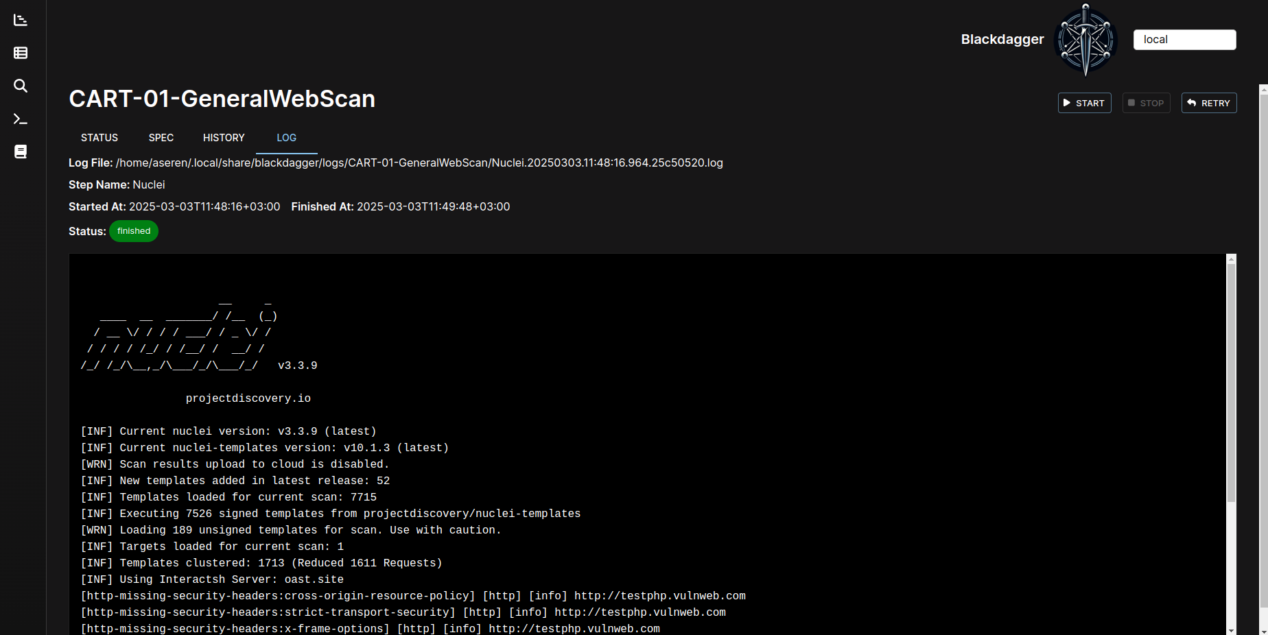 DAG List